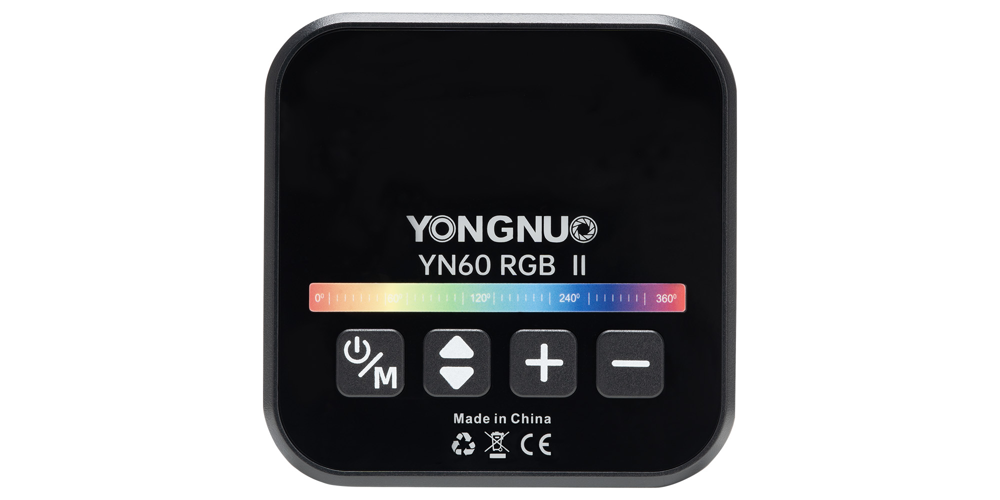 Lampa LED Yongnuo YN60 RGB II - WB (2500 K - 9900 K), czarna